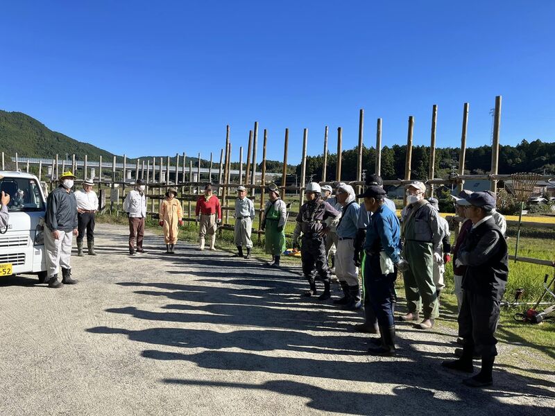 歴史好き集まれ！織田・武田の古戦場「設楽原」で馬防柵周辺の環境整備