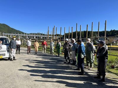 歴史好き集まれ！織田・武田の古戦場「設楽原」で馬防柵周辺の環境整備